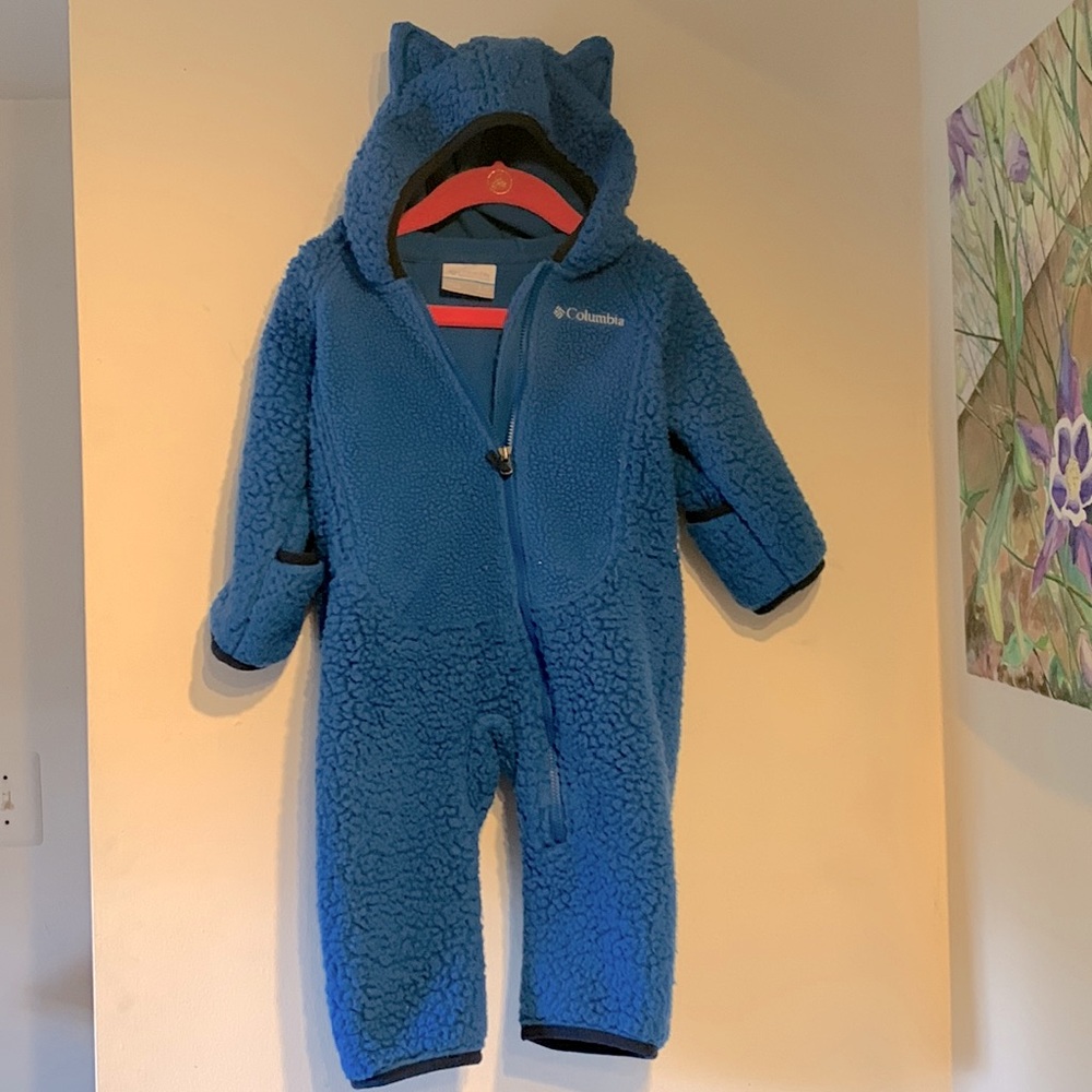 Columbia Baby Sherpa Bunting size 6-12months